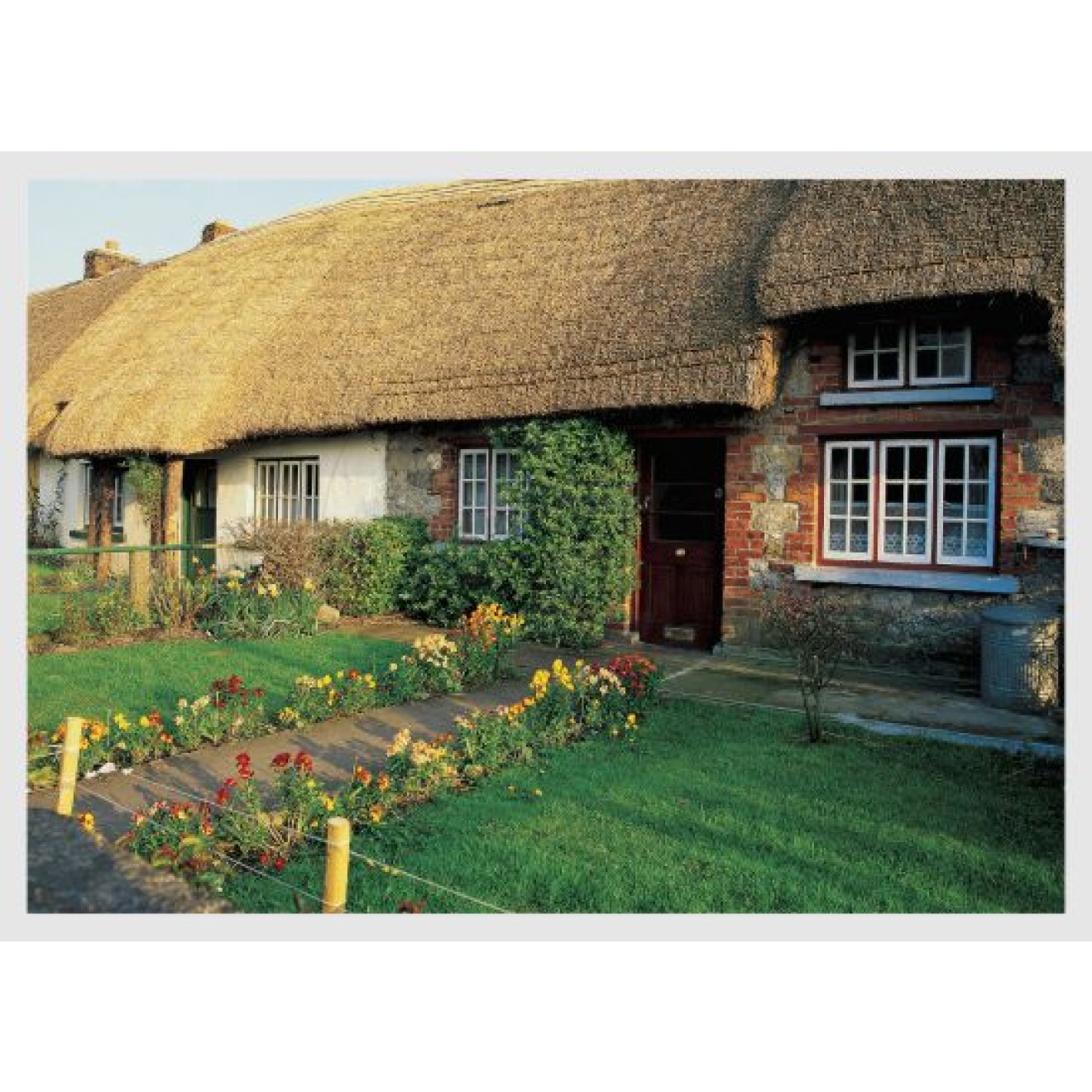 House with thatched roof