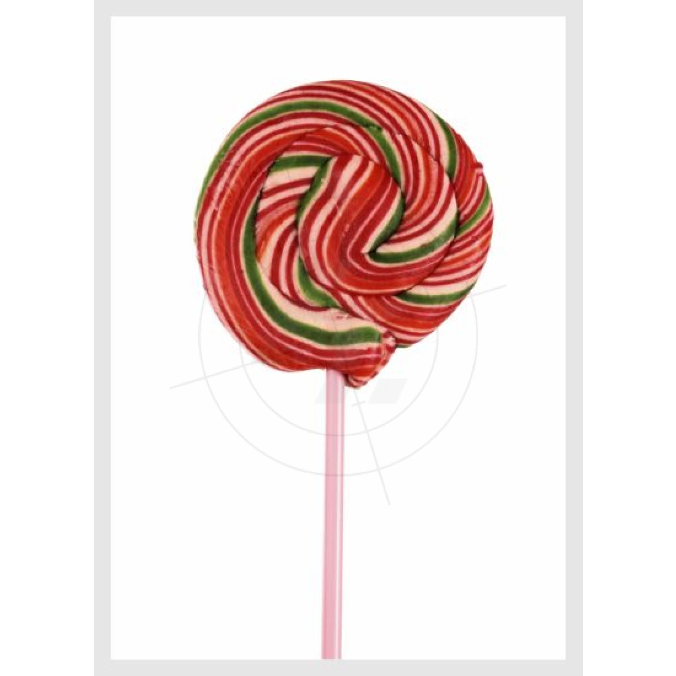 colorful lollipop on a stick