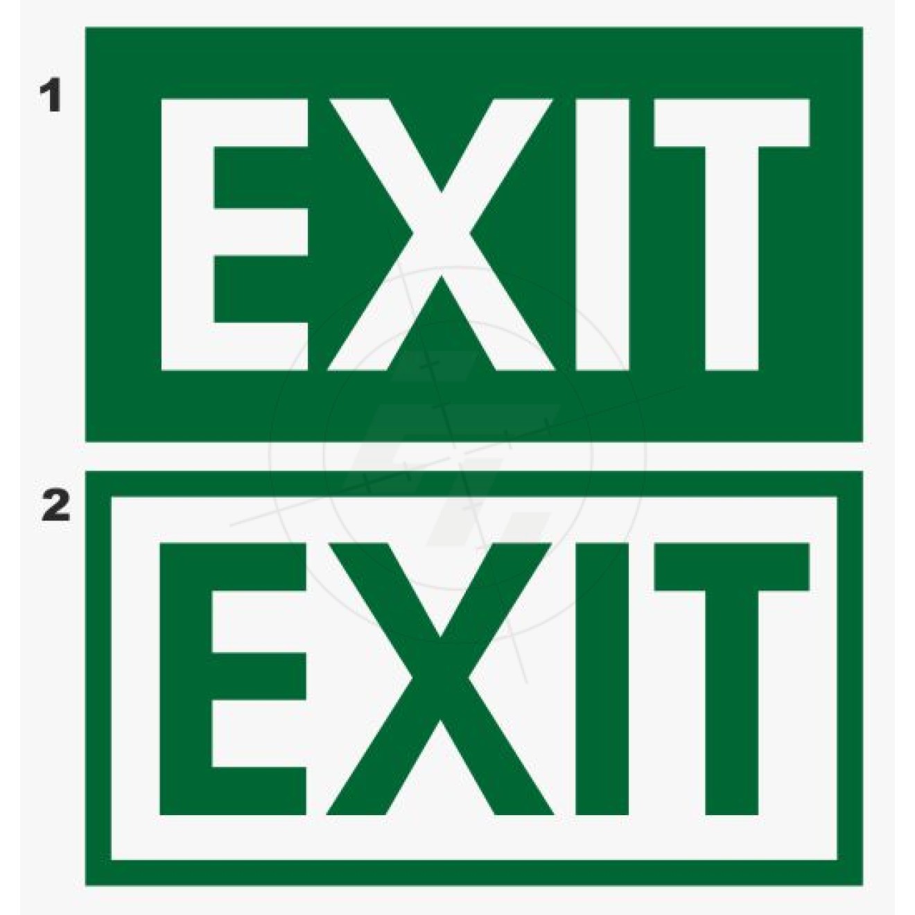 Emergency exit, Exit