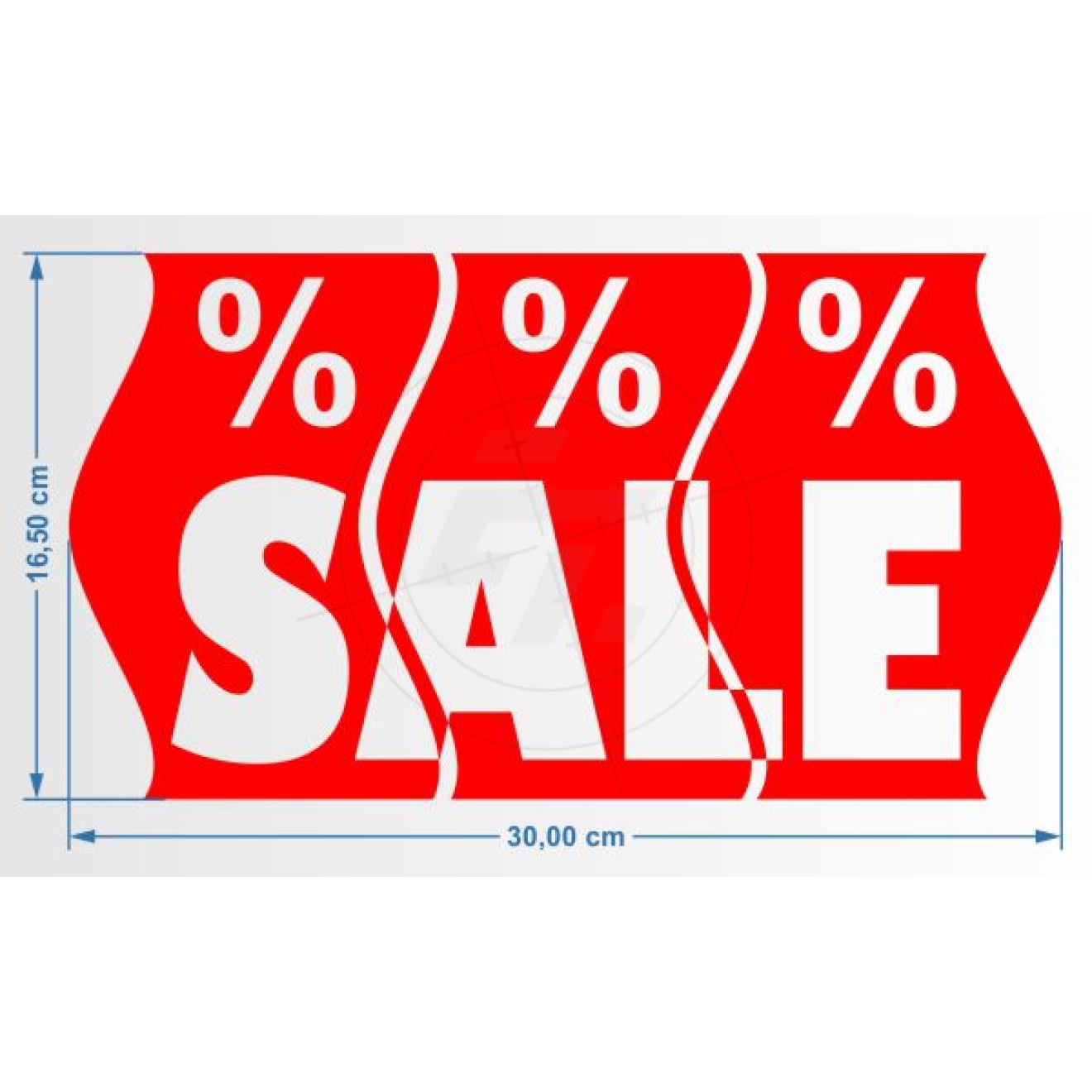 Sale with percent sign Landscape