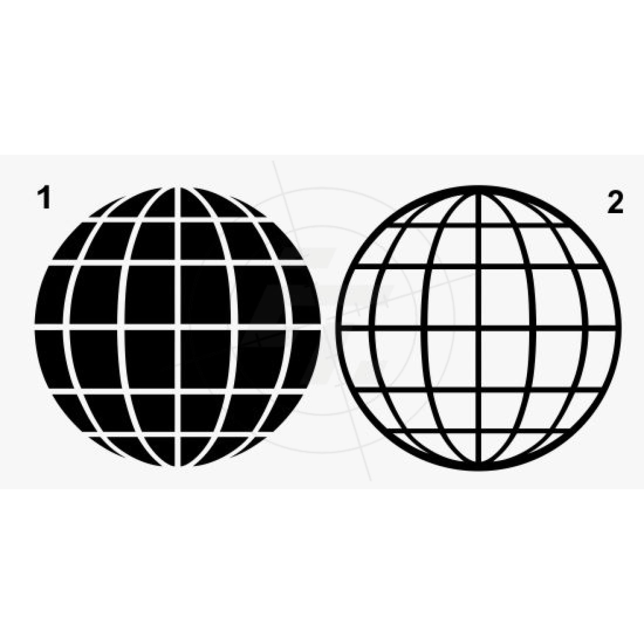 Earth globe, globe