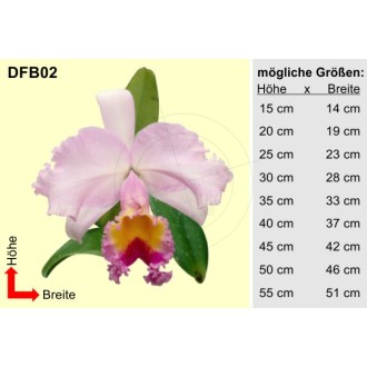 Aufkleber Orchidee