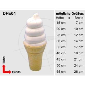 Sticker ice cream cone