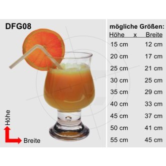 Stickers Orange juice with straw