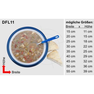 Sticker lentil soup