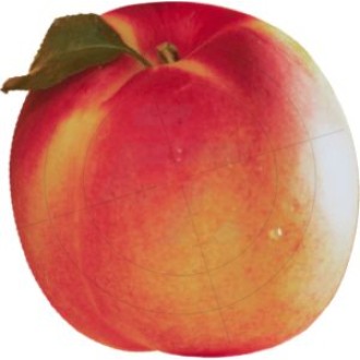 Stickers single peach