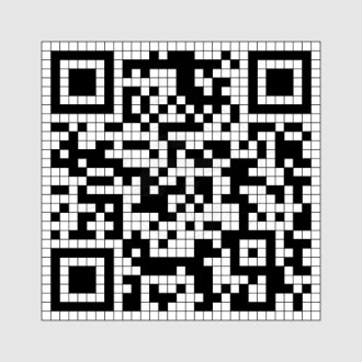 QR-Code Sticker with colored background