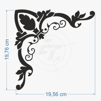 Stickers Jewelry corner, design Coat of Arms with oak leaf