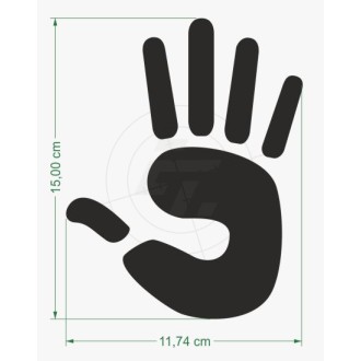 Sticker Handprint