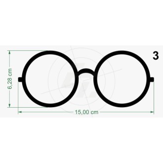 Sticker Eyewear shapes eyeglass frames, ladies and gentlemen