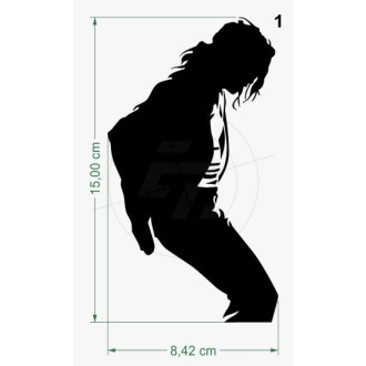 Sticker Michael Jackson, silhouette