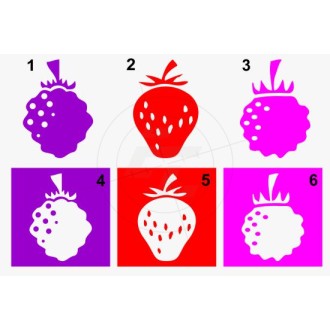 Blackberry, strawberry, raspberry