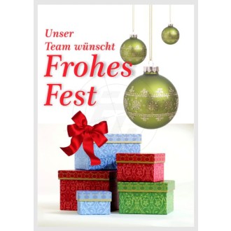 Plakat Frohes Fest
